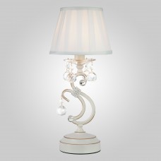 Классическая настольная лампа 12075/1T белый Eurosvet