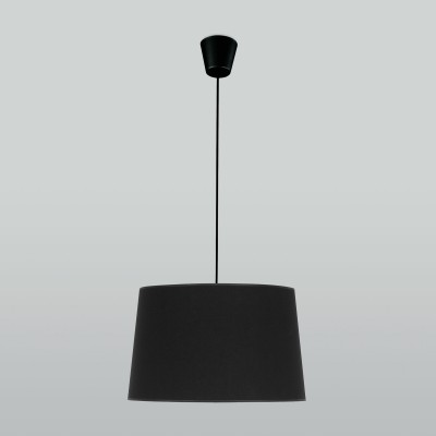 Подвесной светильник с тканевым абажуром 1885 Maja Black TK Lighting