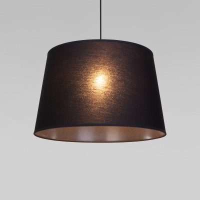 Подвесной светильник с тканевым абажуром 1885 Maja Black TK Lighting