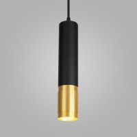 Подвесной светильник DLN108 GU10 черный/золото Eurosvet