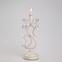Классическая настольная лампа 12205/1T белый Eurosvet
