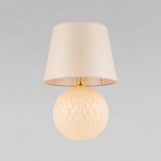 Настольный светильник с тканевым абажуром 5591 Santana Ecru TK Lighting