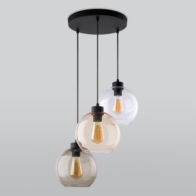 Подвесной светильник со стеклянными плафонами 2831 Cubus TK Lighting