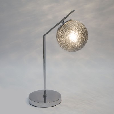 Настольная лампа с плафоном 01213/1 хром Eurosvet