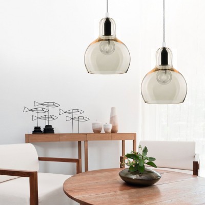 Подвесной светильник со стеклянным плафоном 601 Mango TK Lighting