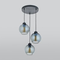 Подвесной светильник со стеклянными плафонами 2819 Cubus Graphite TK Lighting