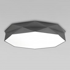 Потолочный светильник с тканевым абажуром 4223 Kantoor Graphite TK Lighting