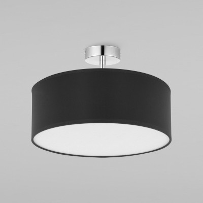 Потолочный светильник с тканевым абажуром 4246 Rondo Black TK Lighting