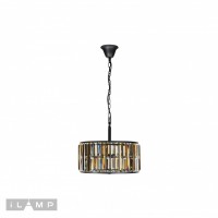 Подвесная люстра iLamp Royal 10390-5P BK