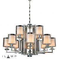 Светильник подвесной iLamp King RM6201-8+4 CR+CL