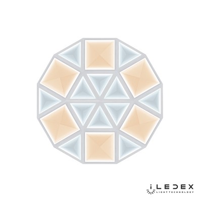 Накладной светильник iLedex Creator X070112 12W 6000K WH