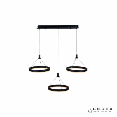 Подвесная люстра iLedex Libra D075-3 BK