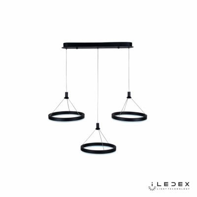 Подвесная люстра iLedex Libra D075-3 BK