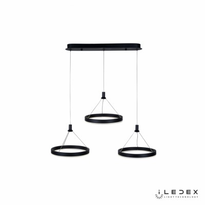 Подвесная люстра iLedex Libra D075-3 BK