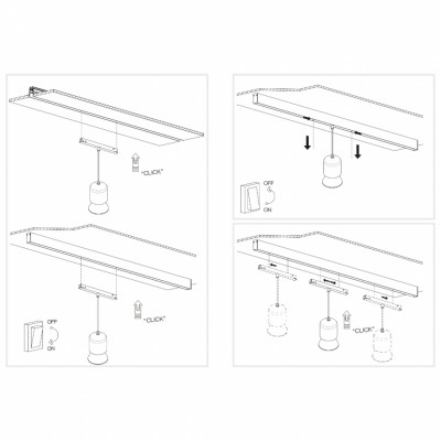 Магнитный трековый светильник iLEDEX TECHNICAL VISION SMART 4822-015-D72-8W-38DG-WH