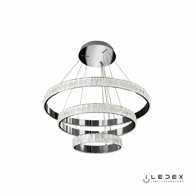 Подвесная люстра iLedex Crystal ice MD7212-90A CR