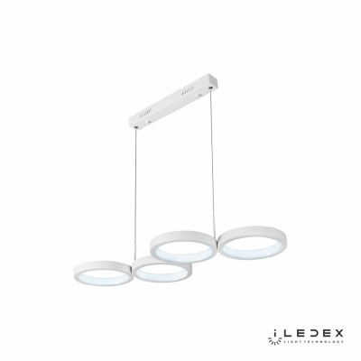 Подвесная люстра iLedex Ring Star 9004-4-D WH