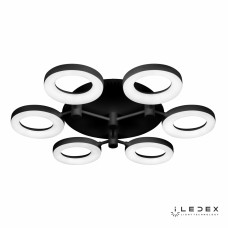 Потолочная люстра iLedex Jomo FS-014-X6-(B) 72W BK