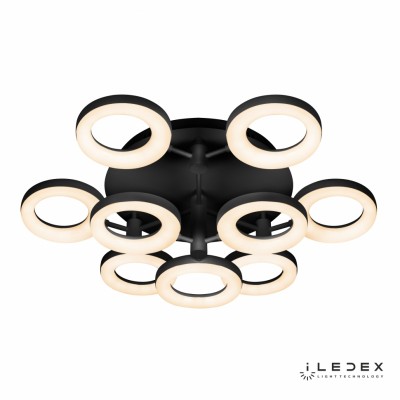 Потолочная люстра iLedex Jomo FS-014-X9 108W BK