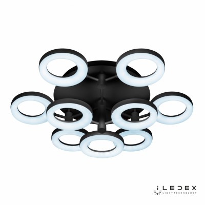 Потолочная люстра iLedex Jomo FS-014-X9 108W BK