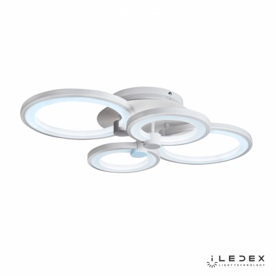 Потолочная люстра iLedex Ring A001/4 WH