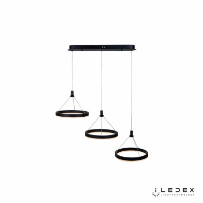 Подвесная люстра iLedex Libra D075-3 BK