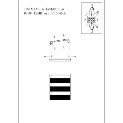 Светодиодная потолочная люстра Odeon Light REMI 4015/46CL