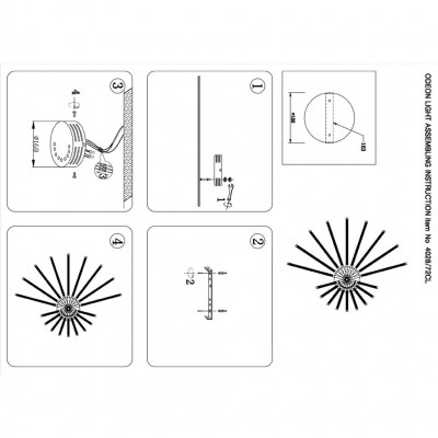 Светодиодная потолочная люстра Odeon Light STELLO 4028/72CL