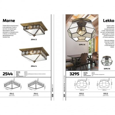 Потолочный светильник Odeon Light MOME 2544/4