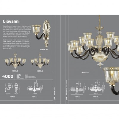 Бра Odeon Light GIOVANNI 4000/1W