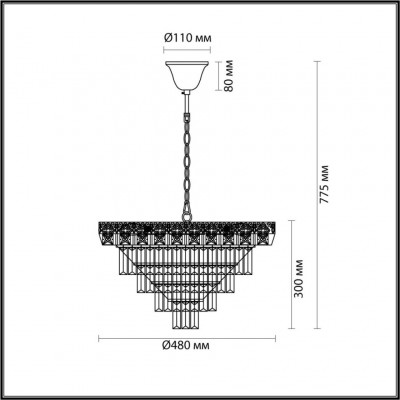 Люстра подвесная Lumion Iggy 5232/8