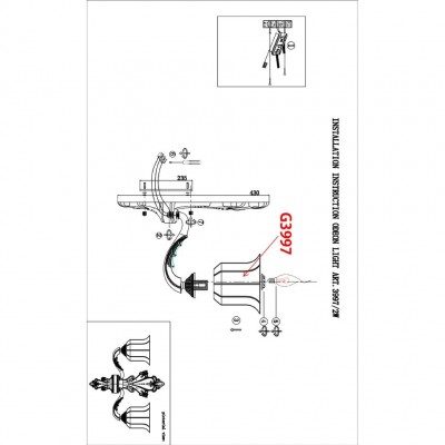 Бра Odeon Light MERANO 3997/2W