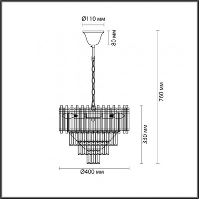 Люстра подвесная Lumion Kinsley 5227/6