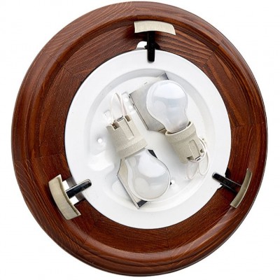 Настенно-потолочный светильник Sonex Greca wood 160/K