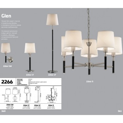 Бра c выключателем Odeon Light GLEN 2266/1W