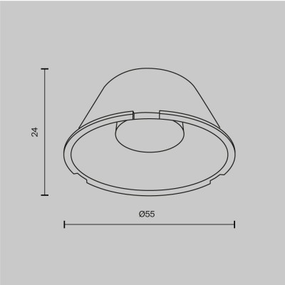 Комплектующие для светильника Technical LensD49-60