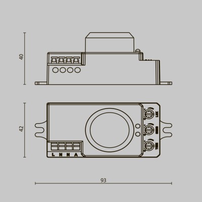 Датчики движения и освещенности Technical SM-01