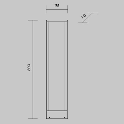 Ландшафтный светильник  Maytoni Outdoor Reso O445FL-L20GF3K1