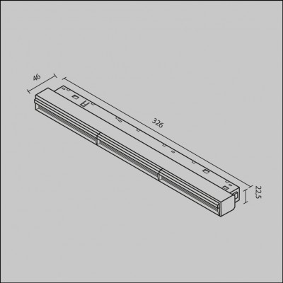 Трековый светильник Technical TR106-2-18W3K-W