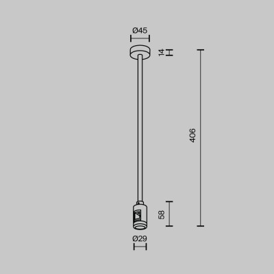 Комплектующие для трековой системы Technical TRA158С-SL1-BS