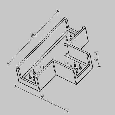 Комплектующие для трековой системы Technical TRA160CT-11B