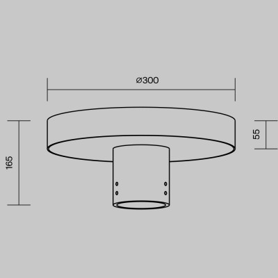 Парковый светильник  Maytoni Outdoor Katto O471H-L30GF3K