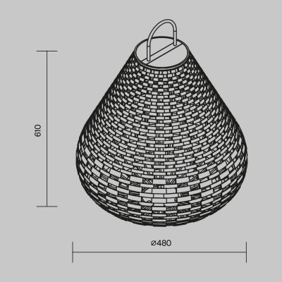 Ландшафтный светильник  Maytoni Outdoor Plet OSL599FL-L5B3K1