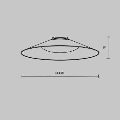 Подвесной светильник Technical TR127B-12W4K-W