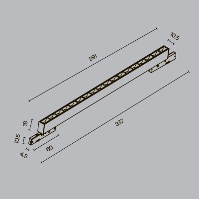 Трековый светильник Technical TR193-1-15W2.7K-M-B