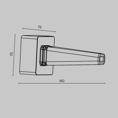 Комплектующие для трековой системы Technical TRA160BC-B