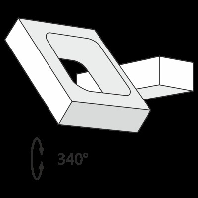 Настенный светильник (бра) Technical C028WL-L6W