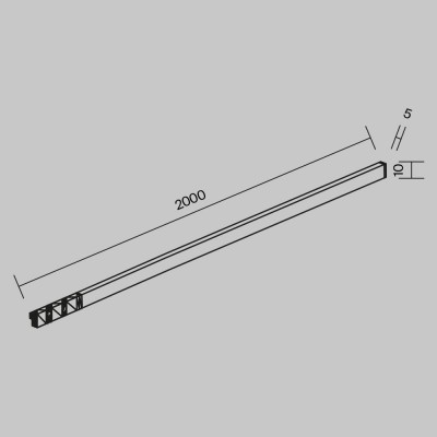 Трековый светильник Technical TR186-1-16W2.7K-B