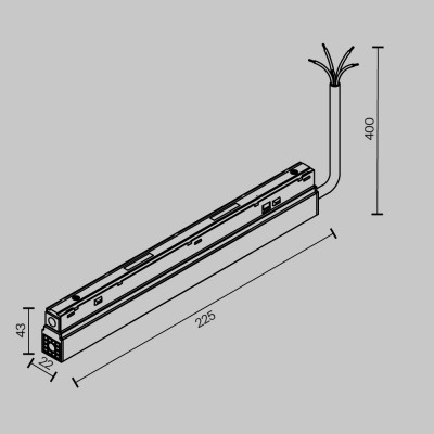 Блок питания Technical TRA034DR-100W-DD-W