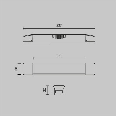 Блок питания Technical TRA160DR-150W-S